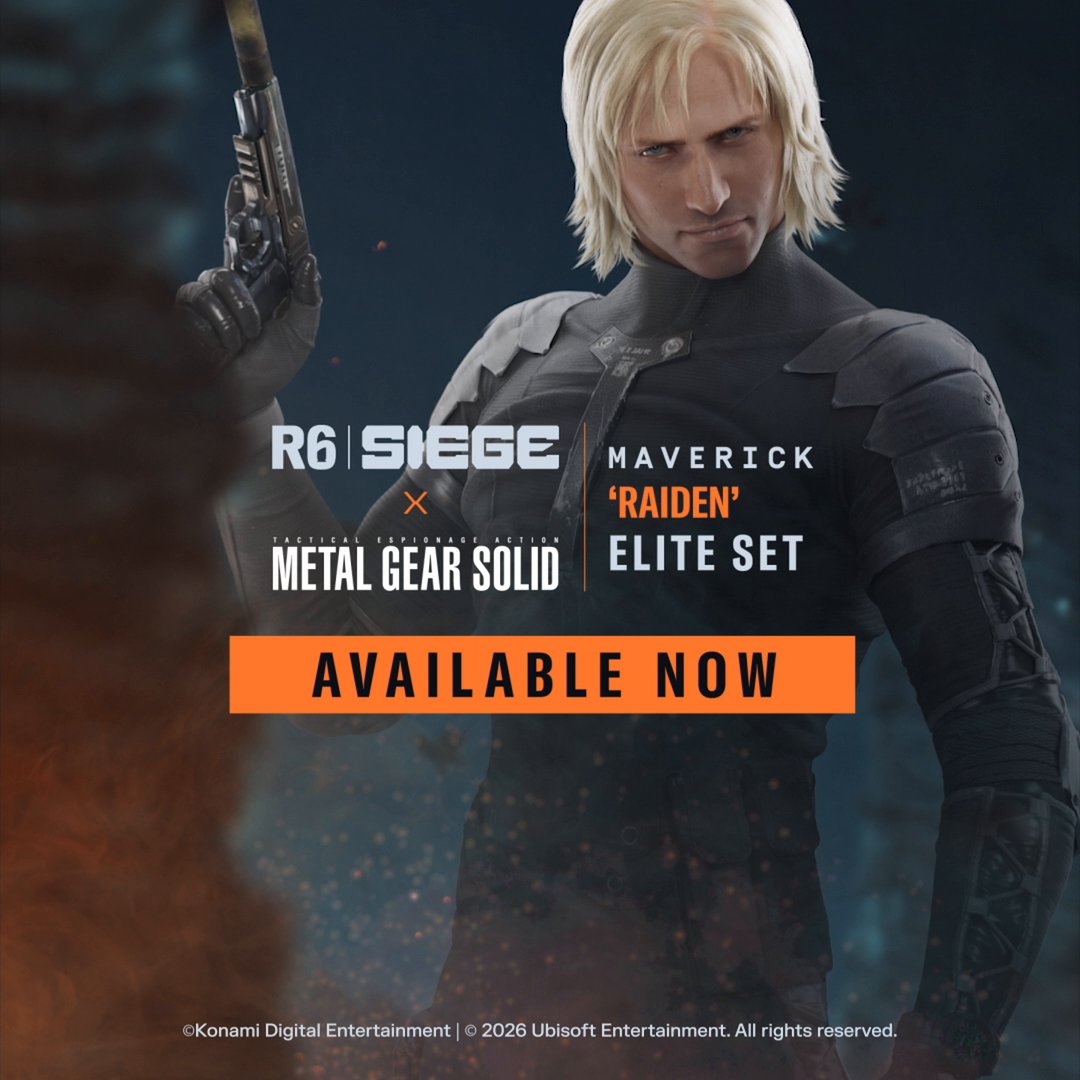 A little spark and a little fire, that's all it takes to win 💥 The new Maverick Elite set is now available, featuring Maverick as Raiden from METAL GEAR SOLID 2: Sons of Liberty ⚔️