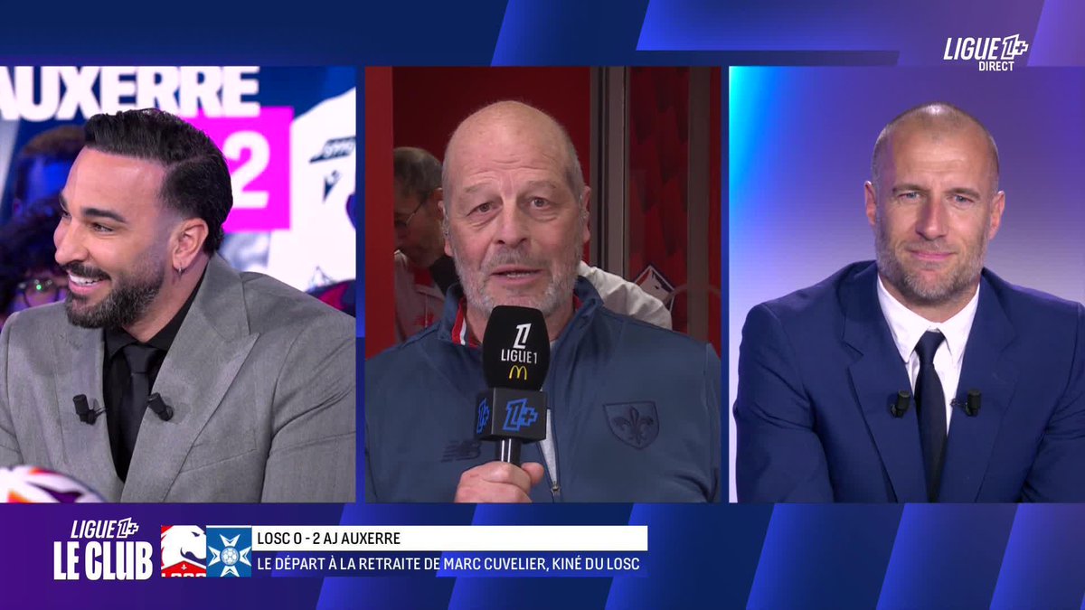 🤣 L'anecdote complètement folle sur Adil Rami de Marc Cuvelier, kiné du LOSC qui fête son départ à la retraite ! #LOSCAJA