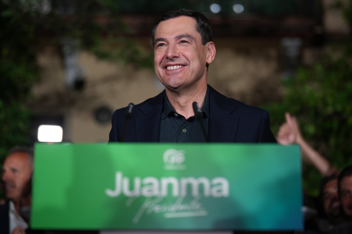 Los andaluces nos habéis dado un mandato claro: seguir transformando Andalucía para que nuestra tierra sea líder. Y lo vamos a cumplir. Vamos a trabajar para tener cuatro años más de reformas, estabilidad y futuro. #EleccionesAndalucía