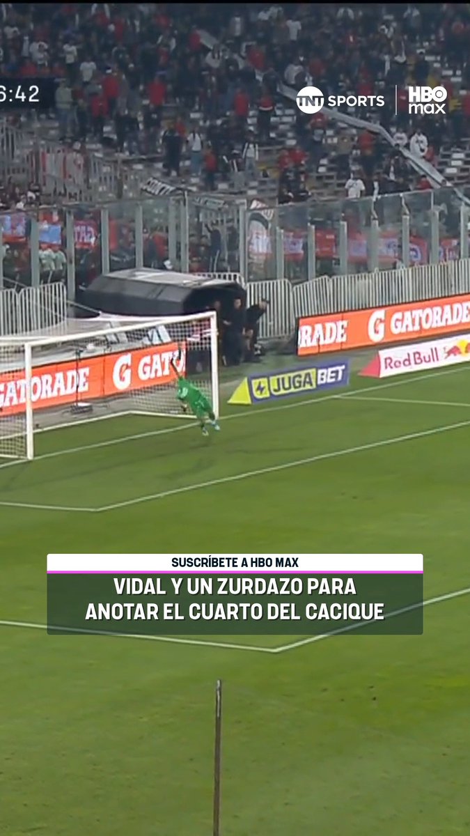 😮💨🏁💥 ¡PERO QUÉ GOLAZO HICISTE, KING! Arturo Vidal se acomodó y metió un misil para estirar las cifras de #ColoColo ante Ñublense, en este #MatchdayDomingo, por la Fecha 12 de la #LigaDePrimeraMercadoLibre 2026. Disfruta de lo mejor del fútbol chileno. Suscríbete a #TNTSportsenHBOMax 📲💻 Link en la BIO 📍