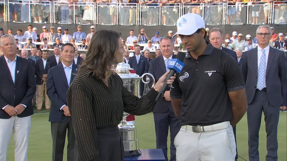 Aaron Rai reacts to winning the PGA Championship 🏆