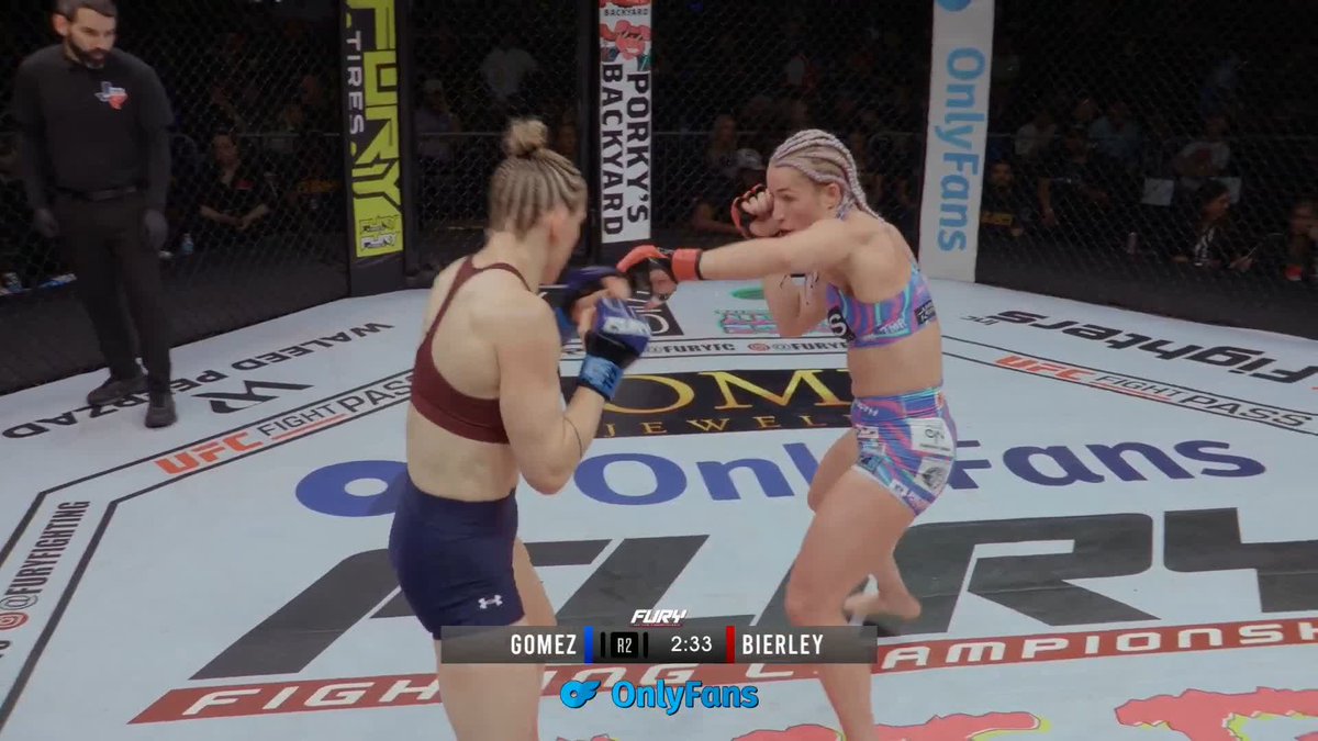 Statement TKO from Alivia Bierley #FuryFC119