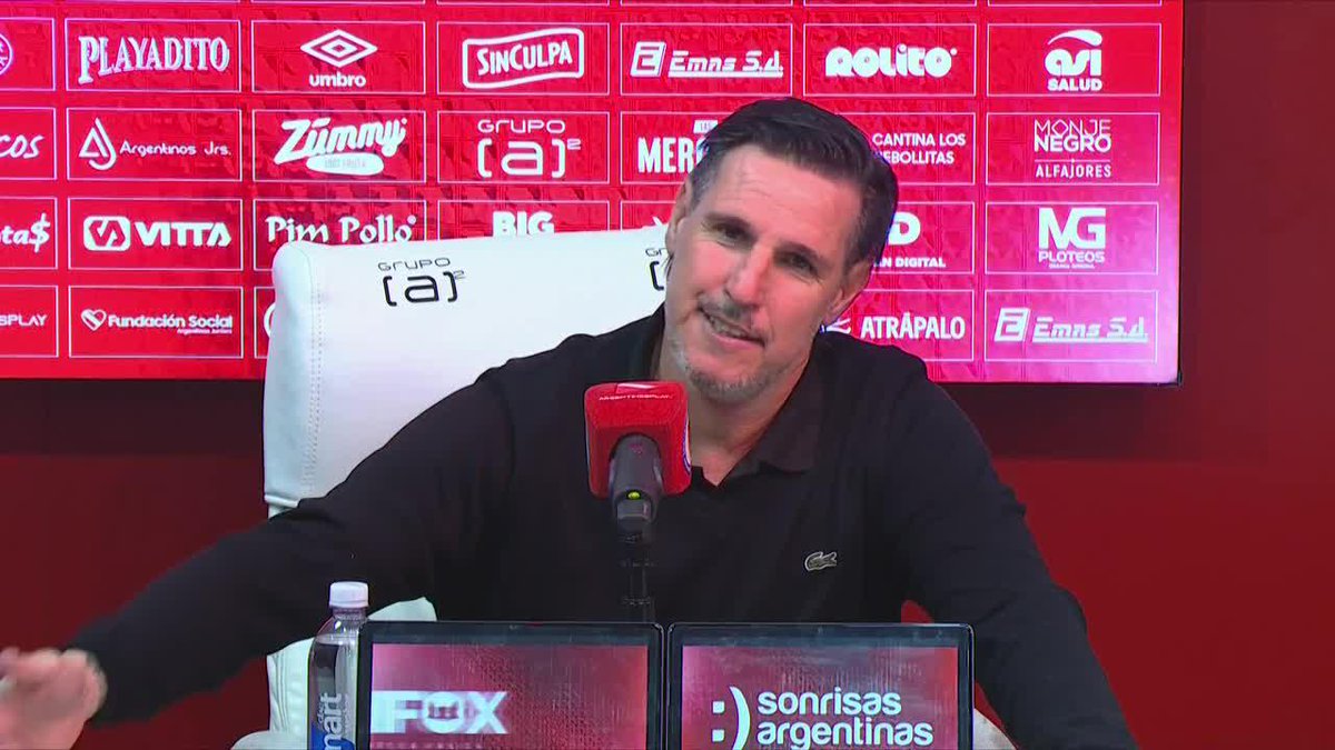 “MIREN EL PARTIDO BIEN Y FIJENSE QUIÉN MERECIÓ GANAR... SI QUERÉS BUSCAR LA MALA, BUSCÁ LA MALA”. Nico Diez, DT de Argentinos Juniors. ⚠️🇦🇷