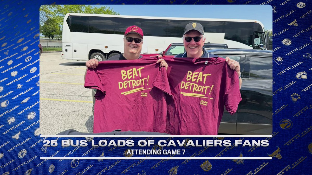 .Cassidy Hubbarth tells the story of how Dan Gilbert funded 25 buses of Cavaliers fans for Game 7 in Detroit 👏