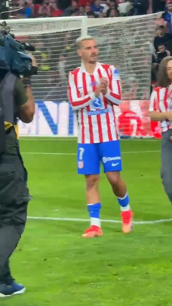 🥹 EMOCIONANTE, Antoine Griezmann. AtletiGirona | insideLALIGA | DesenlaceLALIGA | Atlético de Madrid