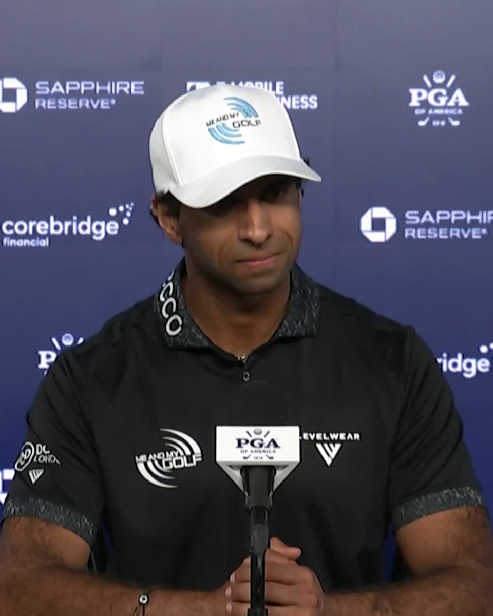 "Golf was always a very big part of my life from a very young age, but my mom and my siblings were very fast to continue to reinforce the importance of just being a good person." Aaron Rai spoke about the lessons that his family and golf have taught him. 💛