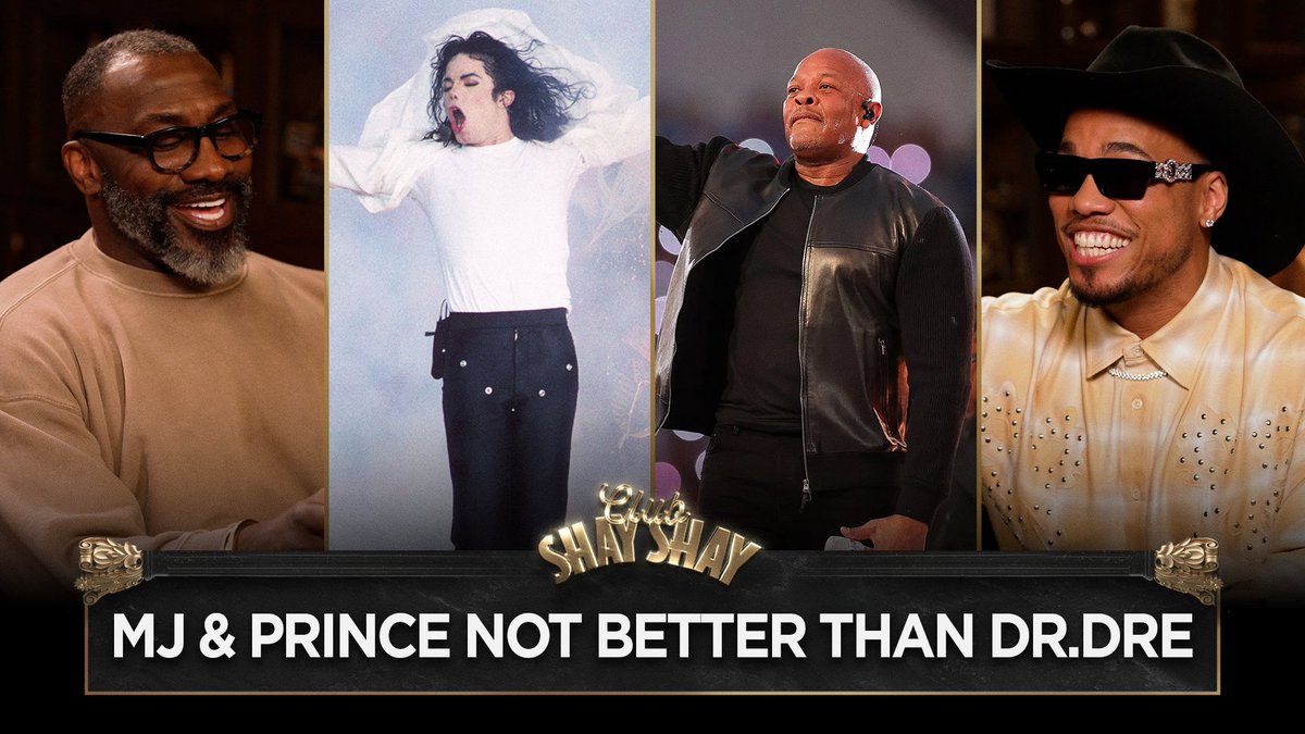 Michael Jackson &amp; Prince’s Super Bowl Halftime Shows Weren’t Better Than Dr. Dre’s "Dr. Dre was the best one. ... If it's not that, it's Michael Jackson." - Anderson .Paak