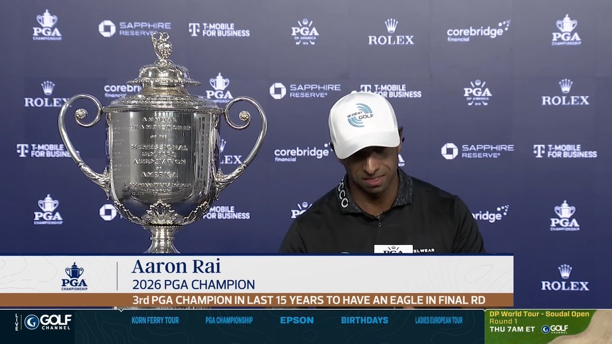 Aaron Rai highlights his family's dedication to his golf career, making sacrifices and instilling a hard-working mindset in the future major champion 🙌