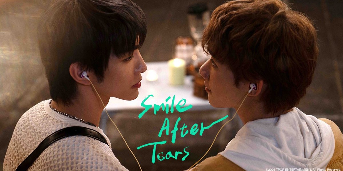 Trailer for #SmileAfterTears, new taiwanese BL starring Zhang Junjia, He Yenkai &amp; Zheng Diaoqin, premiering on May 20. It follows young university students who immerse themselves in music and love while discovering courage and new emotions.