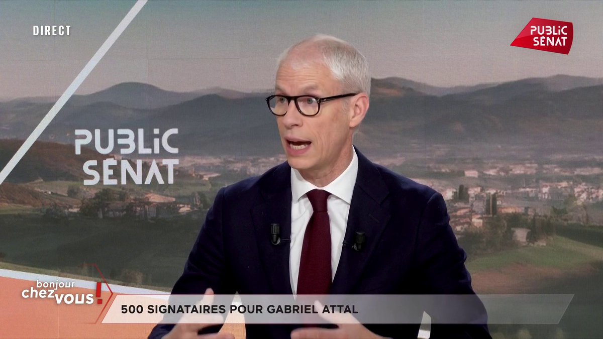 “Il est à la tête de Renaissance et a redynamisé le parti, a remis ce parti en ordre de marche, a fait en sorte que ce parti retravaille sur le fond”, énumère Franck Riester secrétaire générale de Renaissance qui souhaite la candidature de Gabriel Attal pour 2027.
