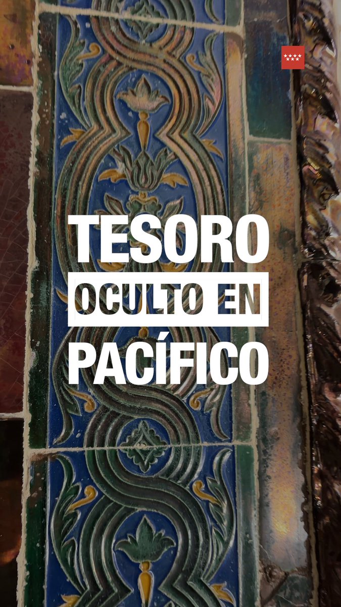 🤓 ¿Sabes lo que se esconde tras uno de los andenes de Pacífico? 🎥 Dentro vídeo. #DíaDeLosMuseos #ConoceMetro