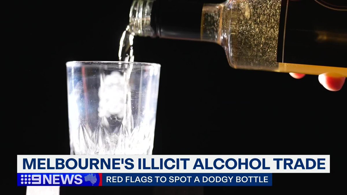 A Nine investigation has found Illegal alcohol is flooding the Australian market. Around 30 per cent of bottle shops are stocking dodgy booze, according to new research by the national drug research institute. Full details tonight #9News at 6pm. Gillian Lantouris