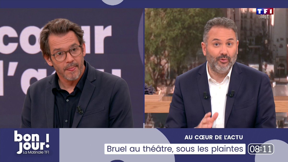 💬 "J’étais très fier de voir jouer Patrick Bruel aujourd’hui" : visé par des plaintes pour violences sexuelles, le comédien continue de jouer au théâtre et d’attirer du public