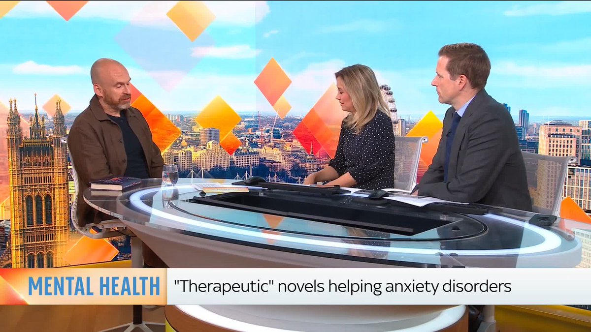 🗣️ "I do think there is a massive link between writing and therapy" Author Matt Haig talks to Sophy Ridge & Wilfred Frost about his own mental health journey and how writing was part of his recovery.