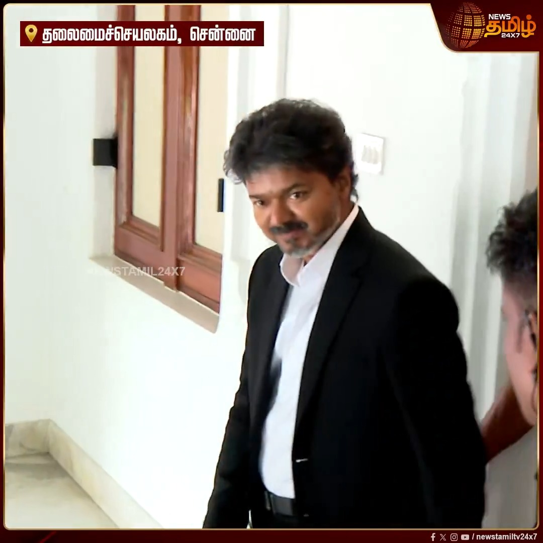 He didn’t win only as a CM,He won as a Human TVK Vijay 🫡🔥 Happy For You K.A Sengottaiyan Sir ❤️