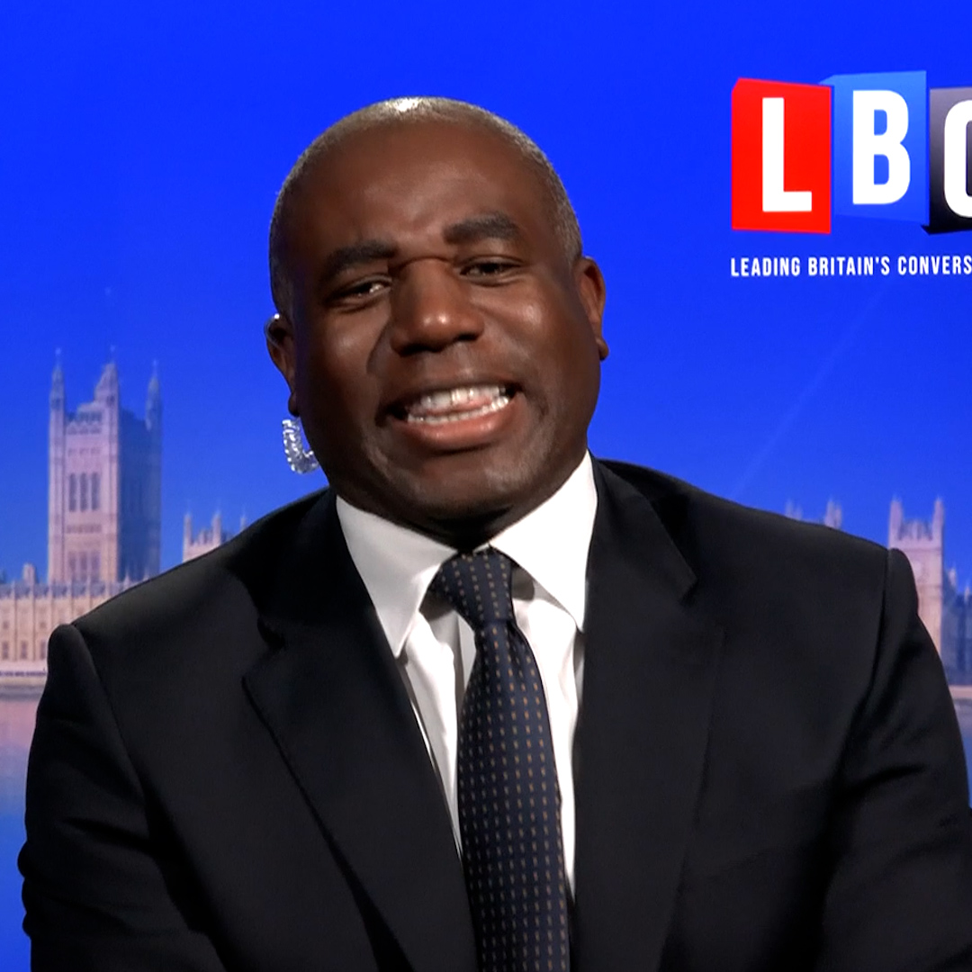 ‘Come on, Nick… we know what Tommy Robinson’s about.' Nick Ferrari questions Deputy PM David Lammy on how he would know Unite the Kingdom marches were spreading ‘hate and division’ without attending.