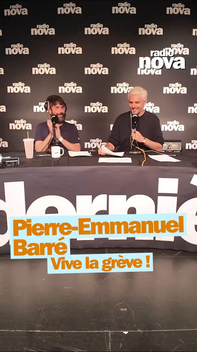 « Ferme ta gueule et finis tes huîtres » Pierre-Emmanuel Barré est dans La dernière, tous les dimanches en direct sur Nova de 18h à 20h et en podcast :