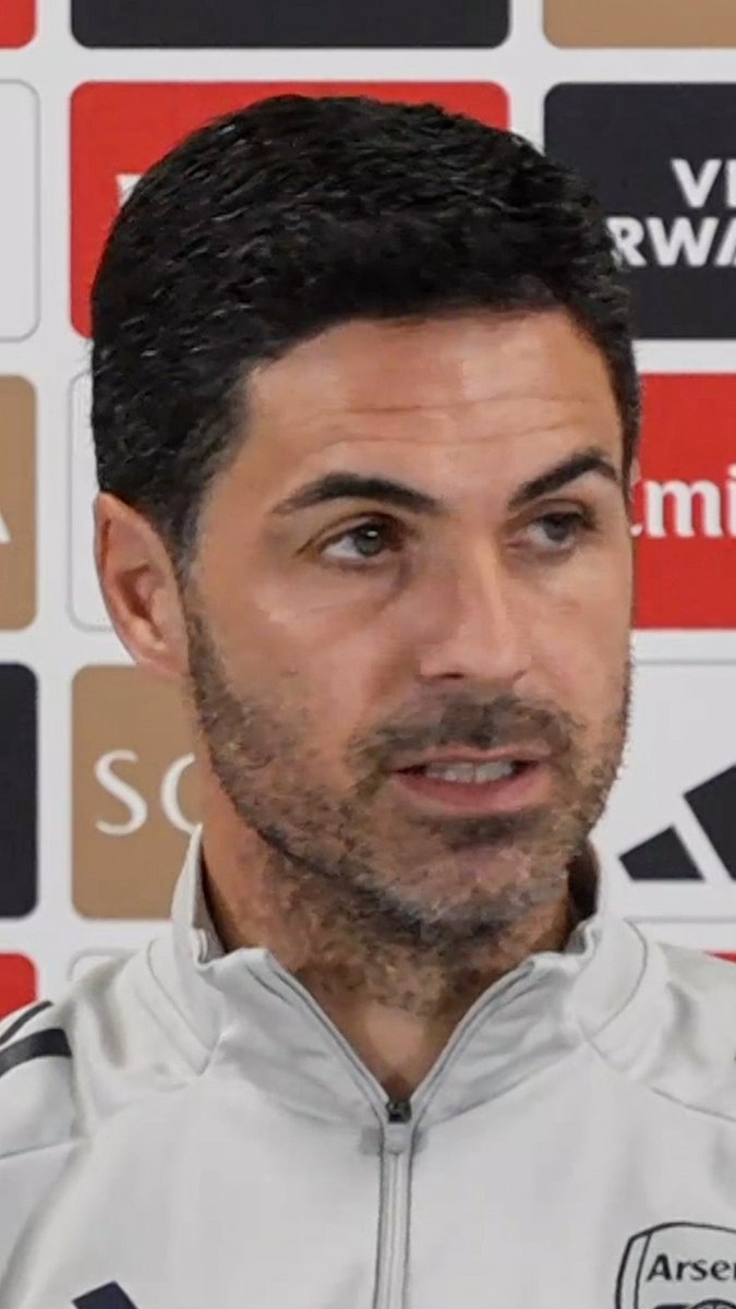 Mikel Arteta on the atmosphere at the Emirates Stadium now: “Our 12th man & the magic player. When the stadium provides that level of energy, passion, optimism, playing every single action with the team - the value of that is just infinite.” ❤️🏟️