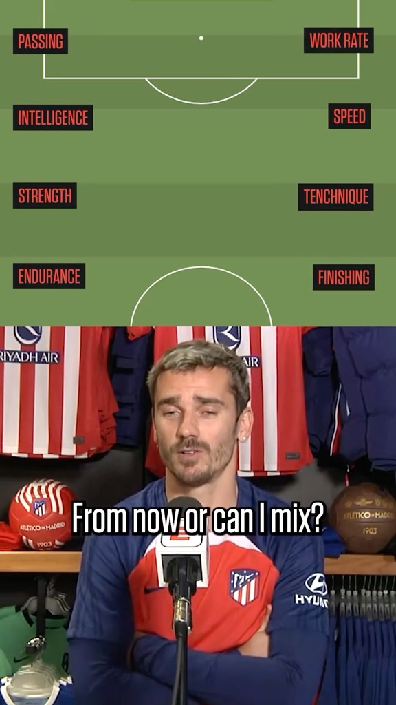 When Antoine Griezmann built his ultimate player 😮‍💨