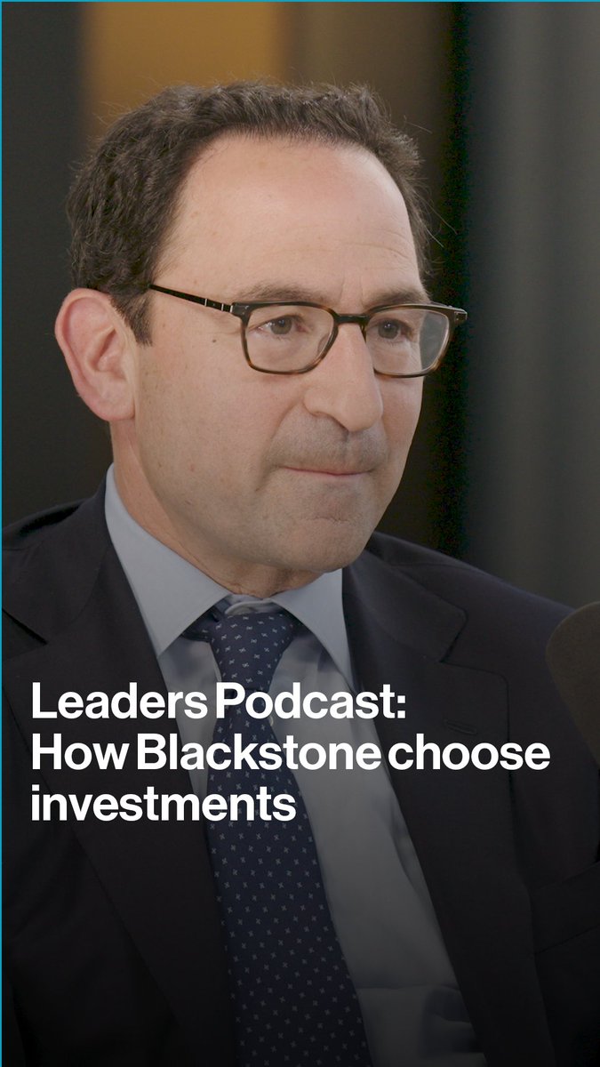 “Better neighbourhoods, better management teams” Blackstone President Jon Gray reveals the firm’s investing philosophy. Watch the full Leaders with Francine Lacqua interview: