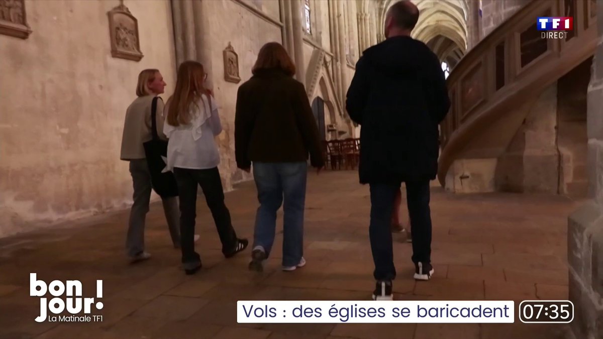 🔴🇫🇷 FLASH - Les églises doivent se barricader en France pour éviter les vols.