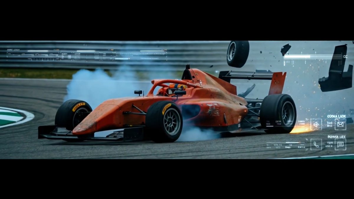 生成AIでF1を題材に映像をつくりました🏎️ クラッシュからの再起をテーマに、新型マシンとギアにフォーカスしました。