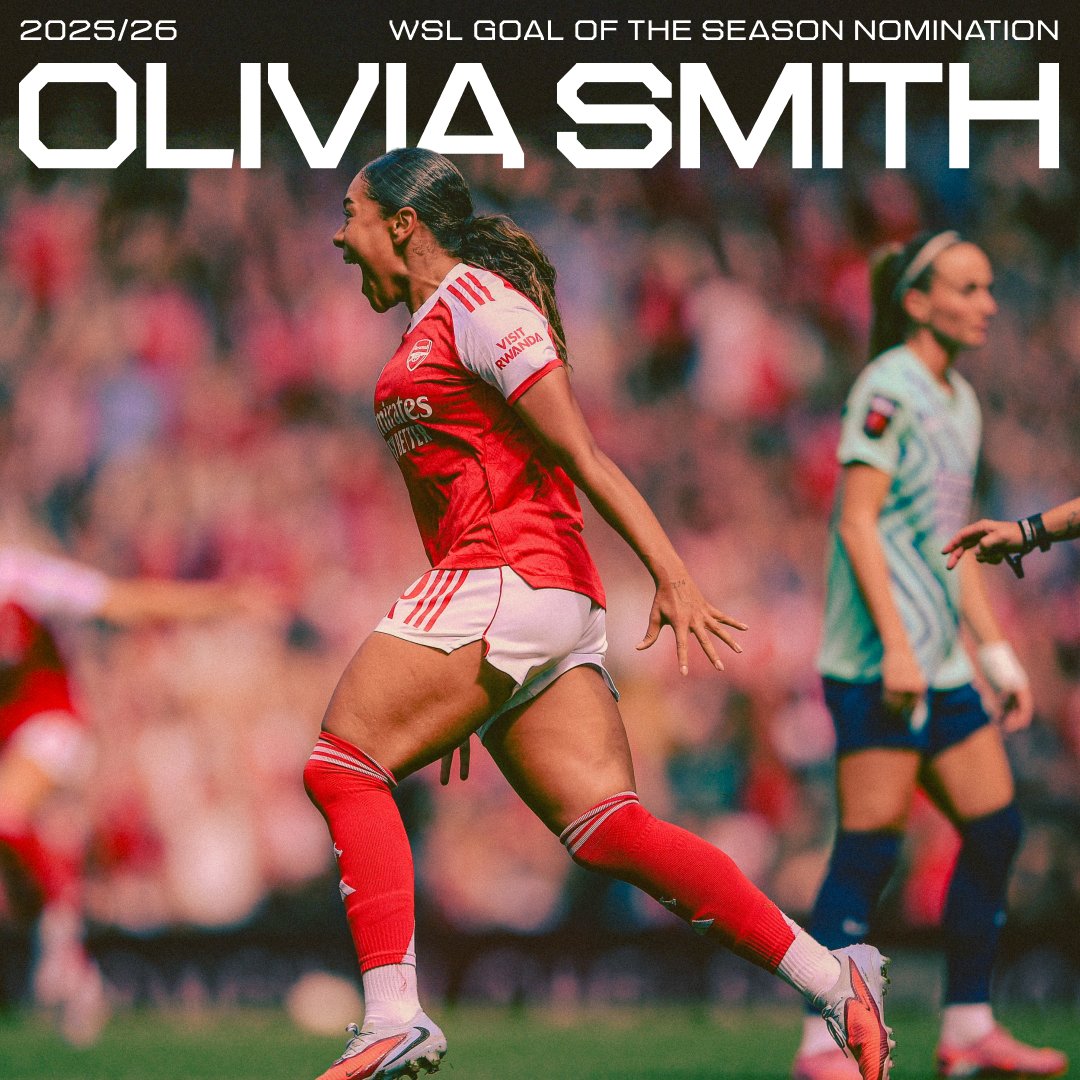 Time is running out to vote Olivia's stunning strike as the 25/26 WSL Goal of the Season! 🗳️ Voting closes at 4pm today ⌛️