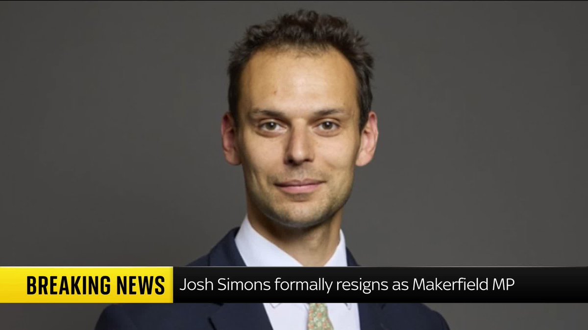 BREAKING: Labour MP Josh Simons has officially resigned from parliament, it has been confirmed. Politics latest: 📺 Sky 501 and YouTube