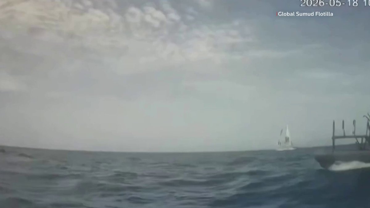Organizers of the Gaza aid flotilla said Israeli forces had intercepted 10 of their boats and that contact had been lost with a total 23 vessels in the eastern Mediterranean
