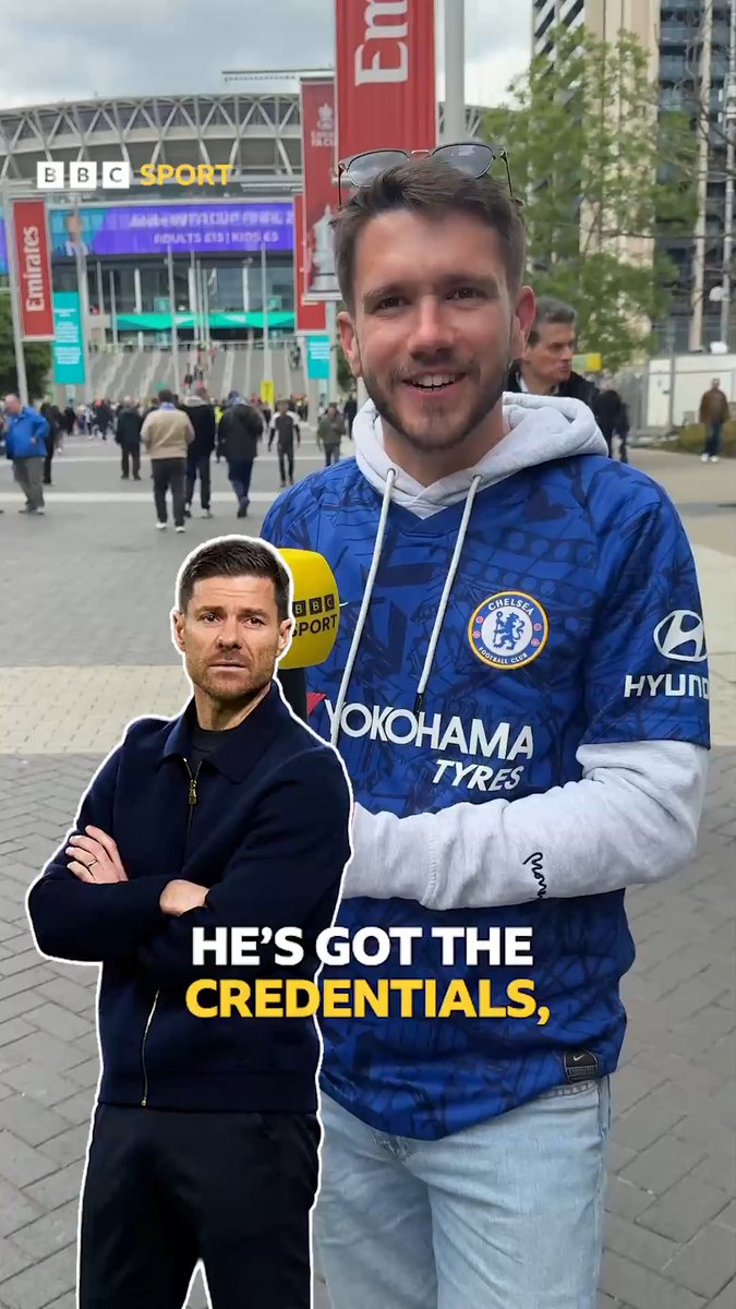 What are Chelsea fans' opinion on Xabi Alonso? 👀 They shared their thoughts with Match of the Day before the FA Cup final...