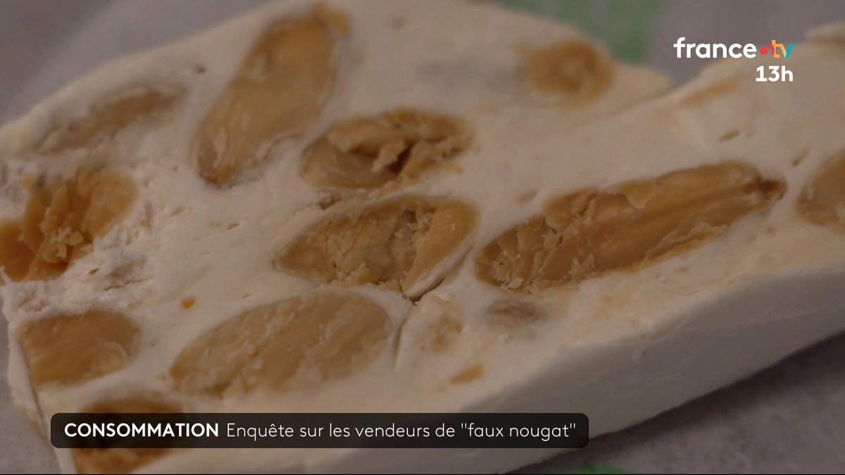 🔴 Le nougat est un produit en vogue sur les marchés, mais certains vendeurs trichent parfois sur les prix et la qualité. Des clients dépensent parfois plus de 100 euros. Enquête sur ces "faux nougats". #JT13H
