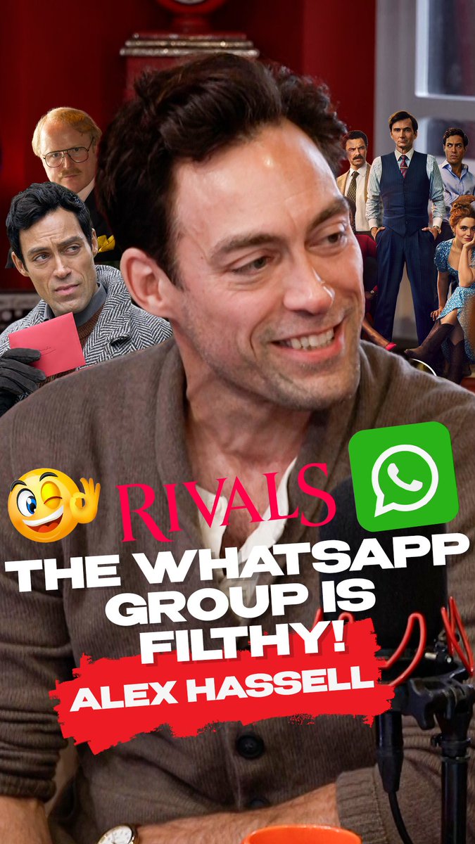 The Rivals WhatsApp group chat sounds like a blast…😂⚔️