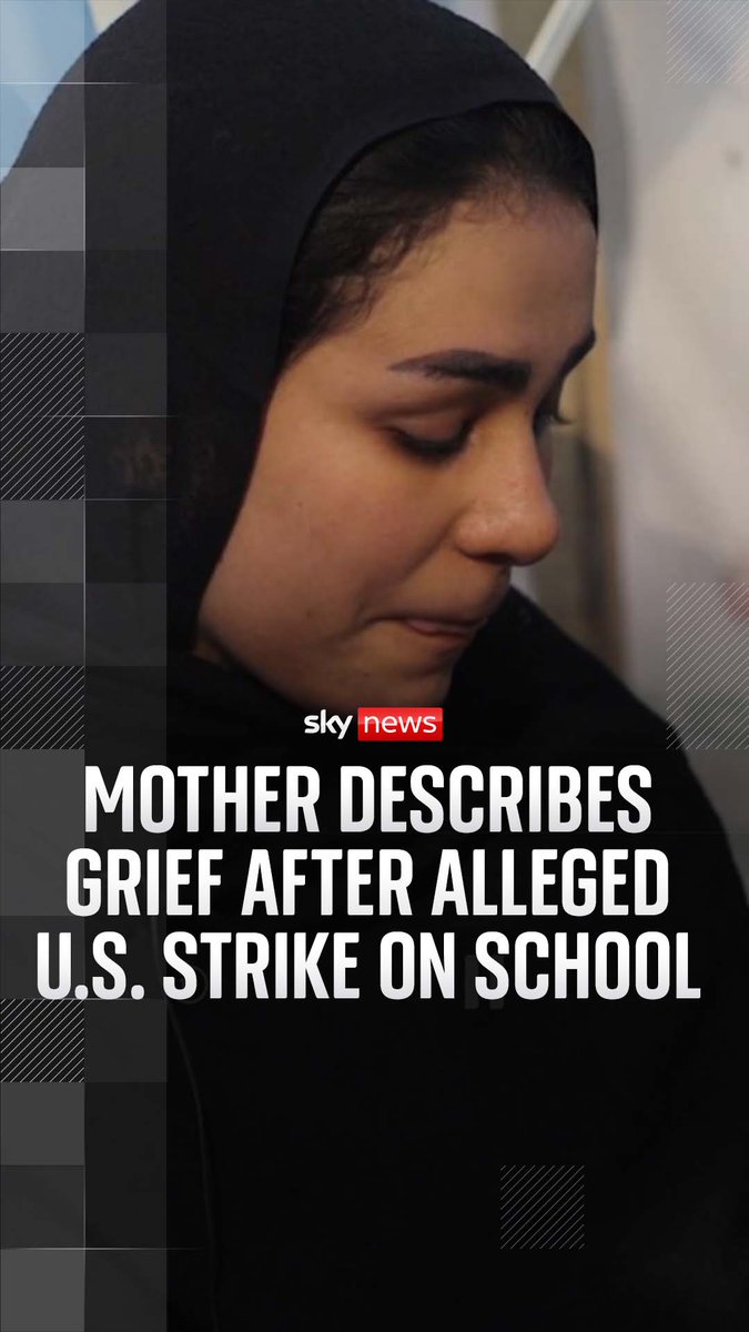Sky's Dominic Waghorn is the first international journalist to report from Minab, Iran, after more than 150 people were killed when an alleged U.S airstrike hit a school. ‘I just want to see my son one more time and hug him' one mother told him.