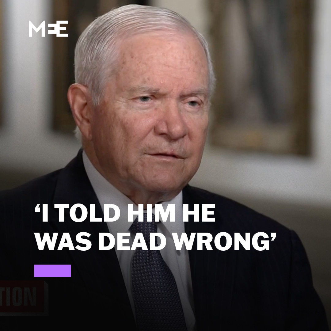 “I told him then he was dead wrong, that he was underestimating the resilience of the Iranians.” Speaking on Face the Nation with Margret Brennan, former US Defence Secretary Robert Gates says he told Israel's Netanyahu in 2009 that he was “wrong” about his approach on Iran.