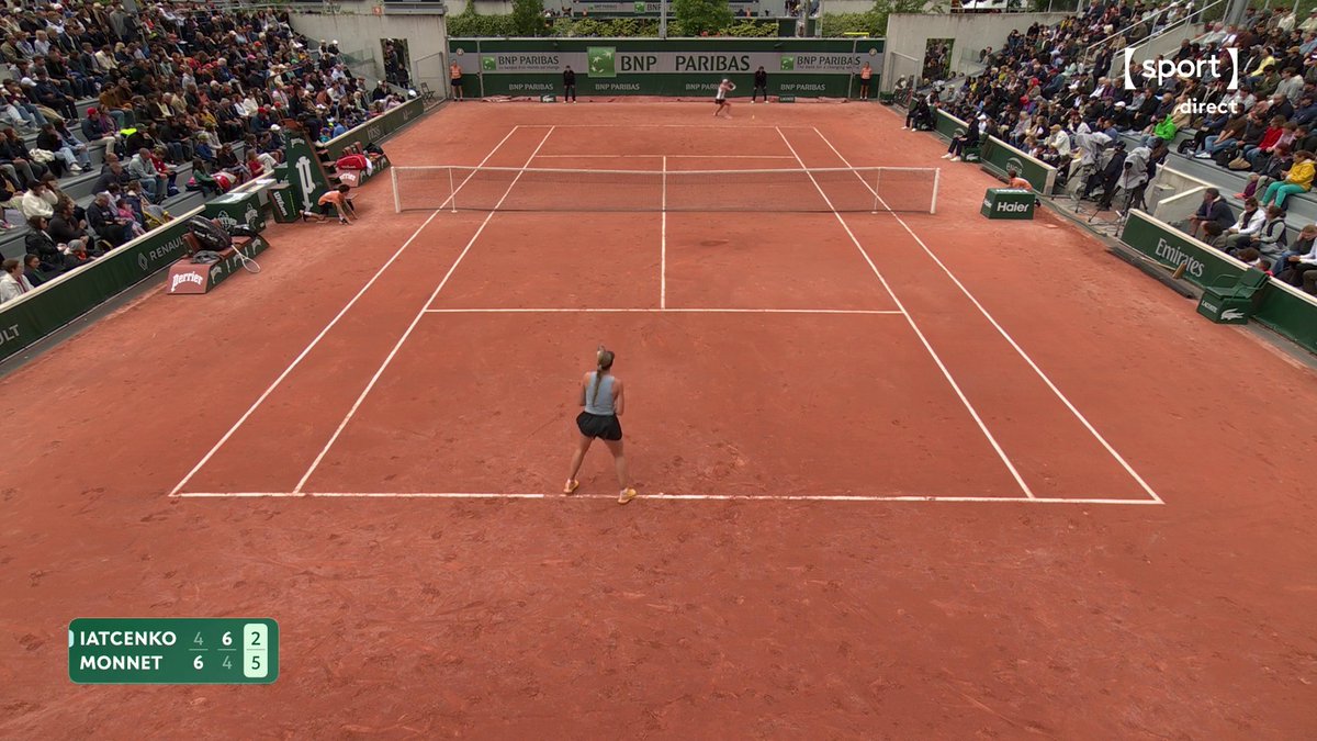 LE PLUS JEUNE JOUEUR DES QUALIFICATIONS 🔥🇫🇷 👏 Le Français Daniel Jade (2009) élimine l’ancien 21e mondial Dan Evans (6-4, 6-4) au premier tour des qualifications de #RolandGarros