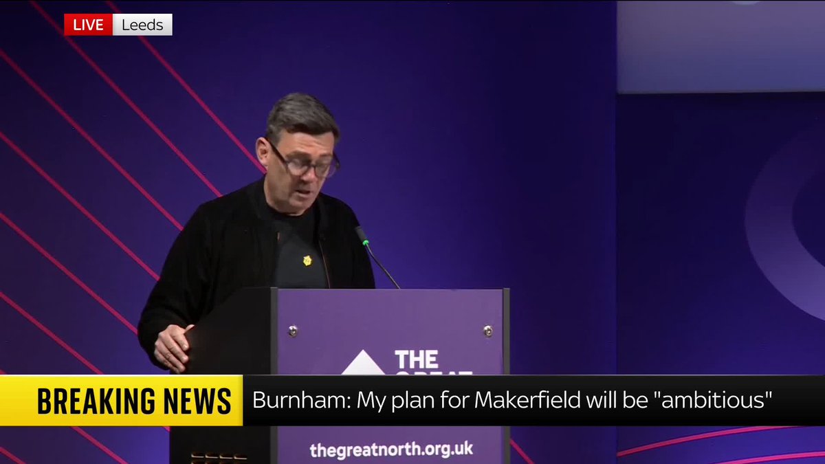 Andy Burnham says anybody who votes for him will be voting to "change Labour, because Labour needs to change". The mayor of Greater Manchester has been given permission to stand down from that role and run in the Makerfield by-election. 📺 Sky 501/YT