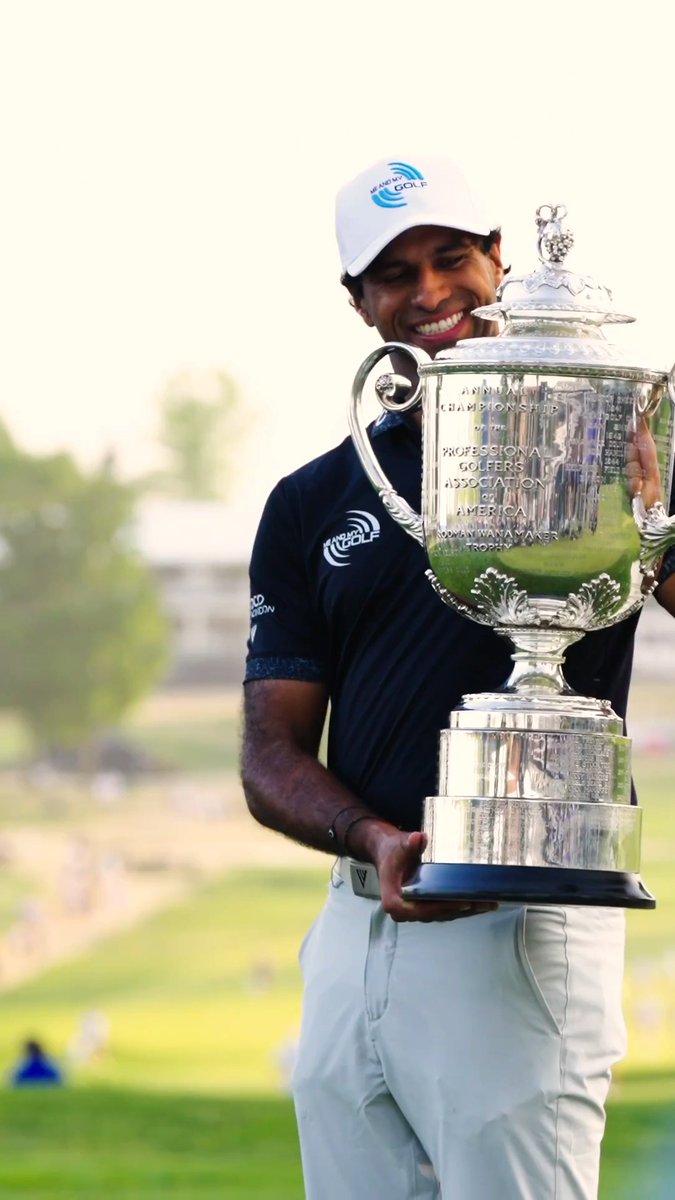 Aaron Rai woke up a major champion. 🙌