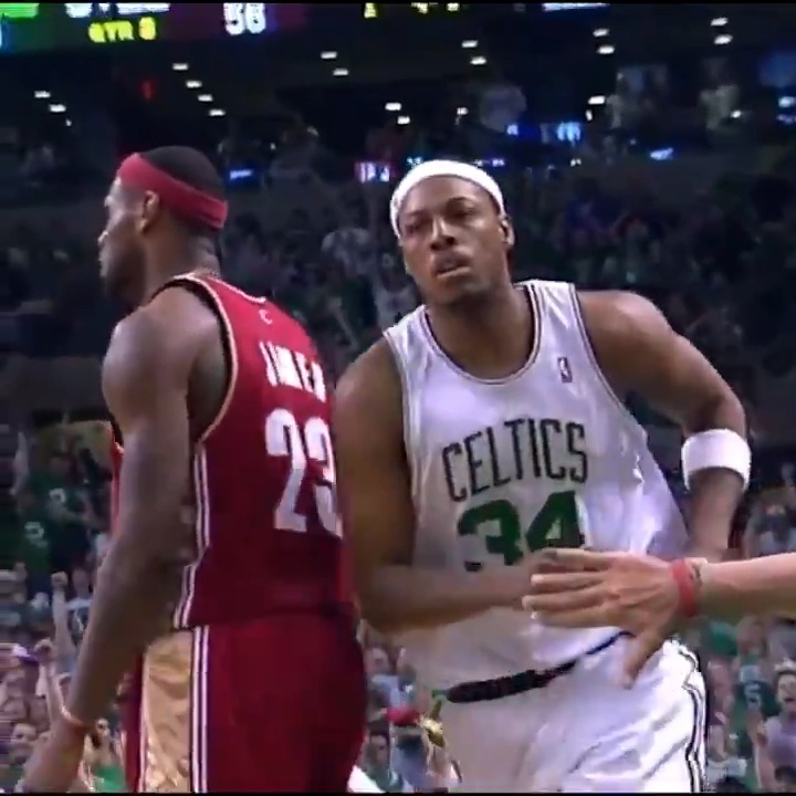 18 YEARS AGO TODAY @PaulPierce34 dropped 41 PTS (13/23 FG) in GM7 vs the Cavs. LeBron had 45 (14/29 FG) in the loss. "We both tried to will our team to victory & just like Dominique Wilkins, I ended up on the short end & the Celtics won again."