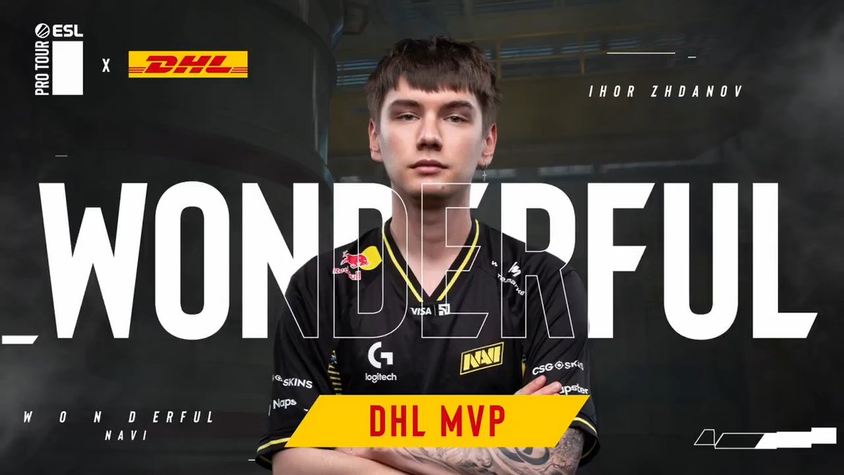 NAVI's second player with an #ESLProTour DHL MVP in 2026! NAVI w0nderful🇺🇦 👏 Check out the #IEM Atlanta #ESLProTour DHL MVP's best moments from the tournament! Deutsche Post und DHL News