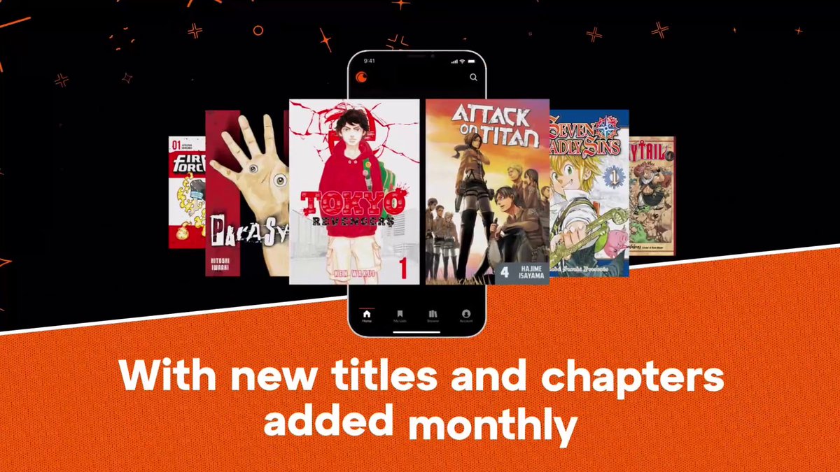 This new drop is colossal. 🔥 Head over to Crunchyroll Manga now to start reading the newest arrivals from Kodansha Manga! GO:
