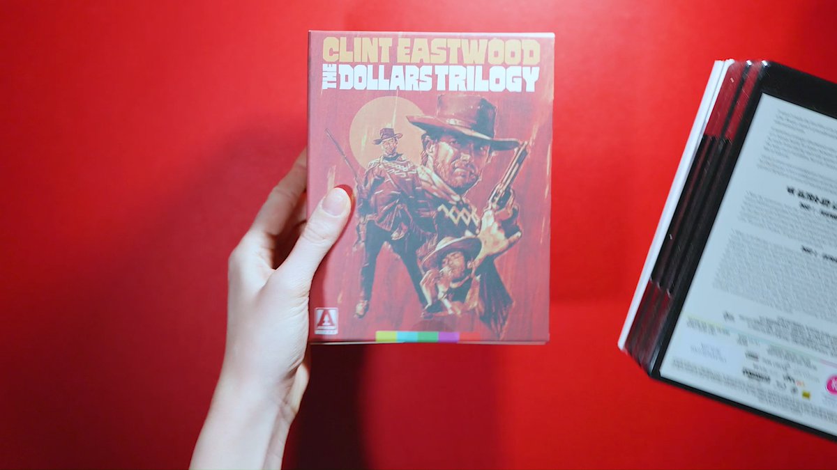 The wait is over... THE DOLLARS TRILOGY out now on Limited edition 4K UHD 🐎 Have you got yours yet?