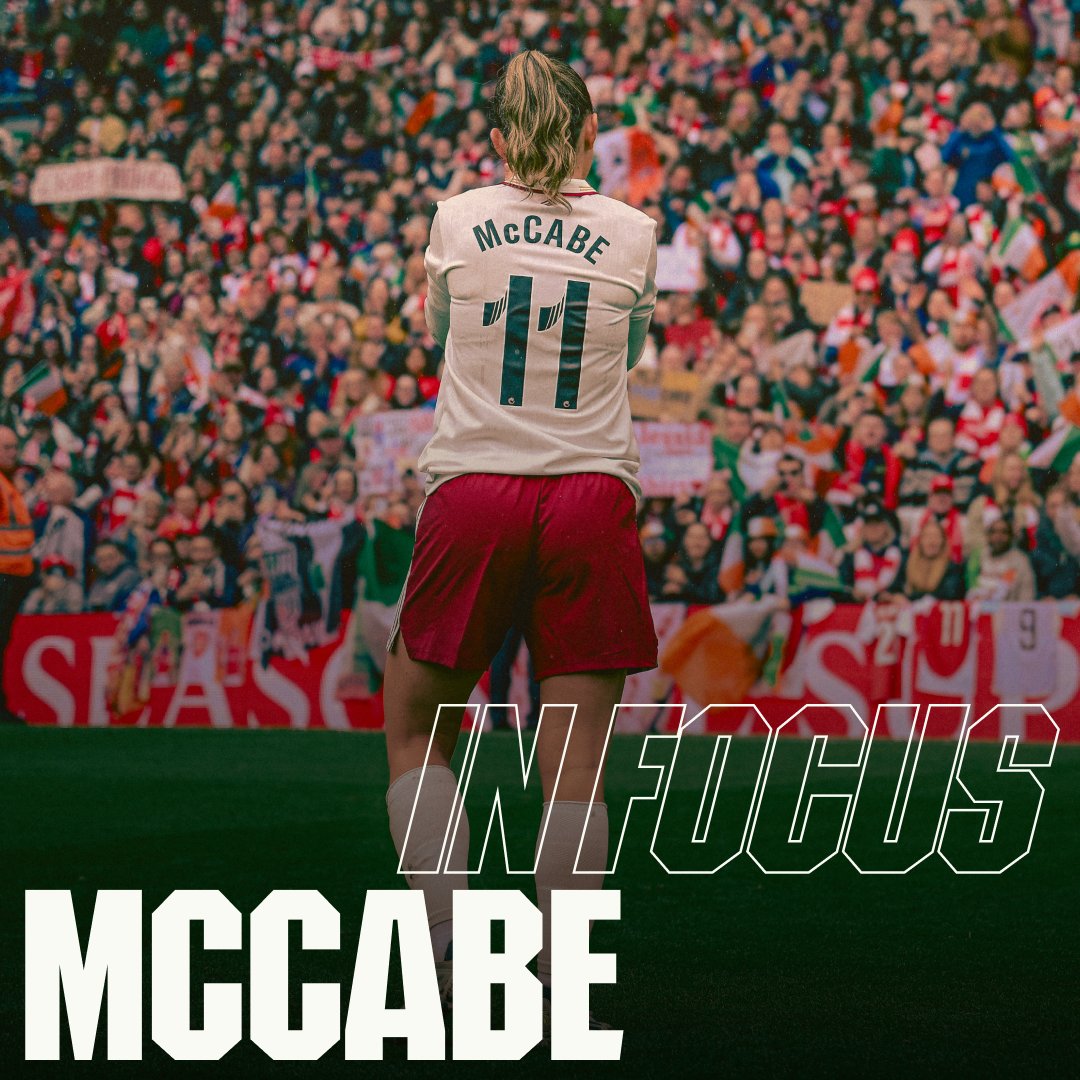 A final send off for Katie ❤️ In Focus: McCabe's final game for the Gunners 📺