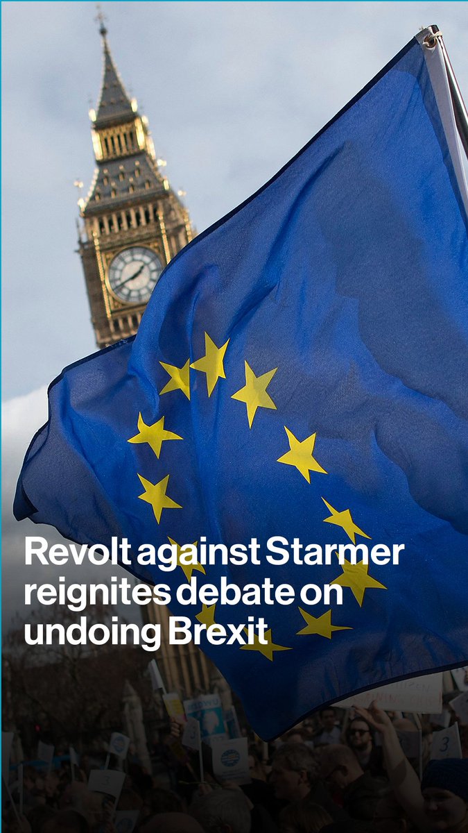 The revolt against Prime Minister Keir Starmer has reignited debate about reversing Brexit — nearly 10 years after the UK voted to leave the EU Alex Wickham explains