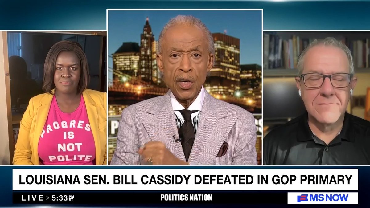 Republicans have been choosing between integrity and Trump for years now, and in Bill Cassidy's case it was too late to salvage his deal with the devil. Watch LP Senior Advisor Jeff Timmer on MSNOW: