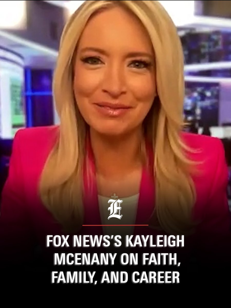 Fox News’s Kayleigh McEnany on faith, family, and career.