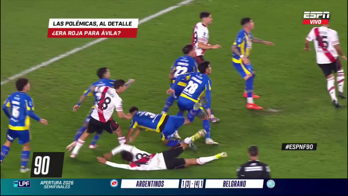 🤔 LAS POLÉMICAS EN EL MONUMENTAL Las jugadas dudosas de River vs. Rosario Central, en la lupa de ESPN F90. ▶️ Mirá #ESPNF90 en el Plan Premium de #DisneyPlus