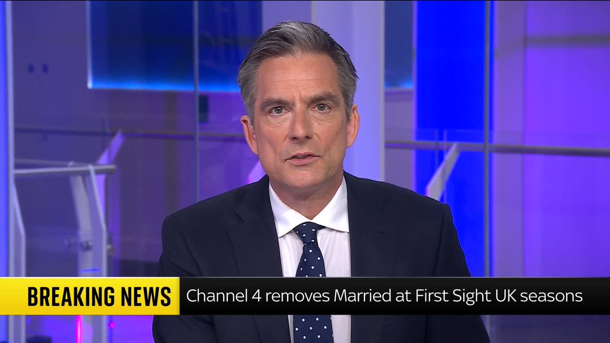 BREAKING: Channel 4 has removed all previous seasons of Married At First Sight UK after "very serious allegations of wrongdoing" were made against a "small number" of past contributors, the broadcaster has said. Sky's @JonathanSamuels reports. Latest 🔗