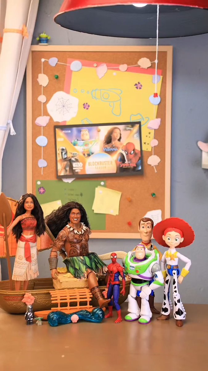 The race to the cinema has begun 🍿💥 Disney, Pixar, Star Wars, and Marvel join forces in a massive sprint toward Blockbuster Summer. ✨ Star Wars: The Mandalorian and Grogu, only in theaters May 22 🚀 Toy Story 5, only in theaters June 19 🌊 Moana, only in theaters July 10