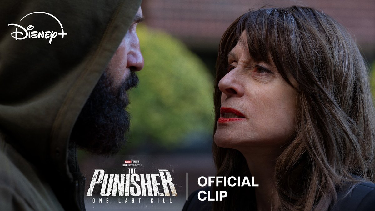 “You forgot about me.” Watch this official clip from A Marvel Television Special Presentation: The Punisher: One Last Kill and stream now, only on Disney+.