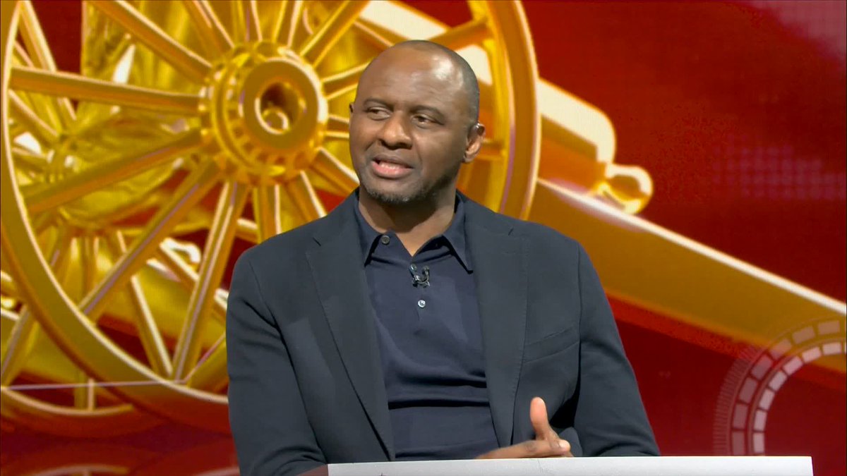 "It looks like it's the moment for Arsenal to finally win the Premier League" 🏆 Patrick Vieira shares his thoughts ahead of Arsenal's final two games of the season 💭